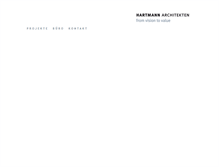 Tablet Screenshot of hartmann-architekten.de